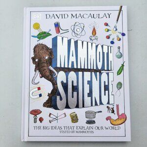 Mammoth Science Book Science STEM Comicbook Hardcover  DK David Macaulay NEW